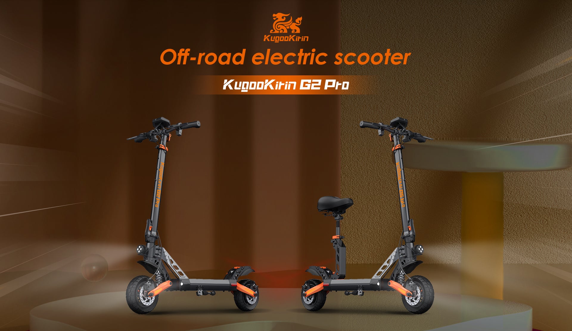 KuKirin G2 Pro Electric Scooter - 600W Motor - 720WH Battery - Easy City Travel