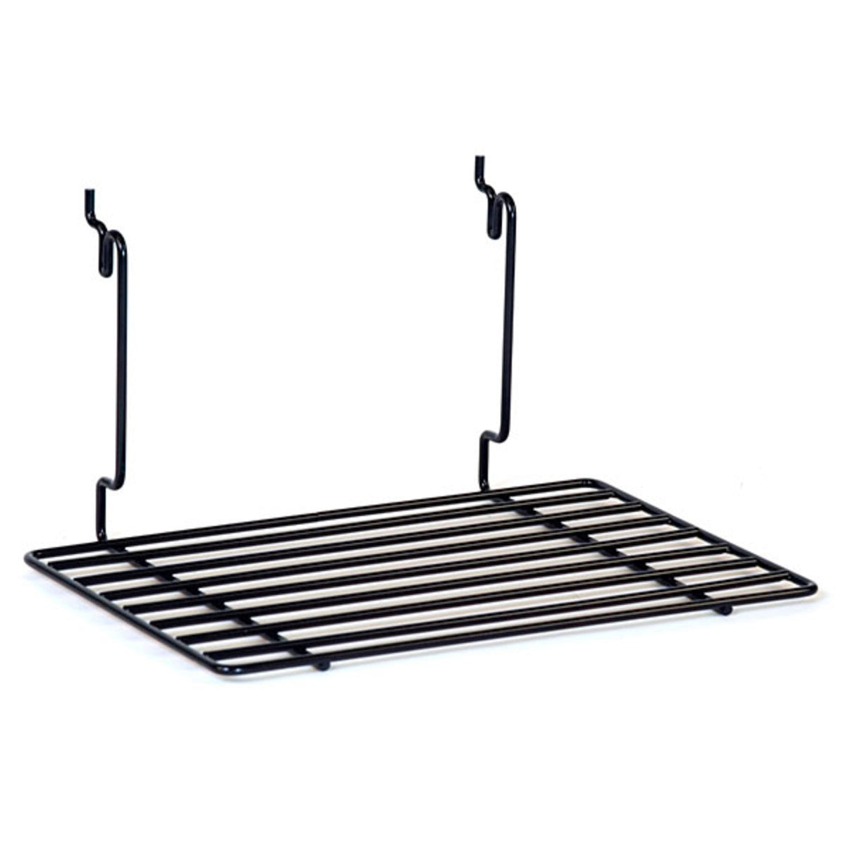 Flat Shelf Fits Slatwall, Grid, Pegboard-12