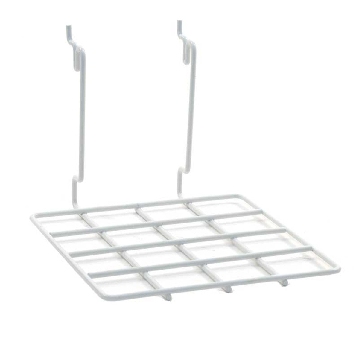 Flat Shelf Fits Slatwall, Grid, Pegboard-8