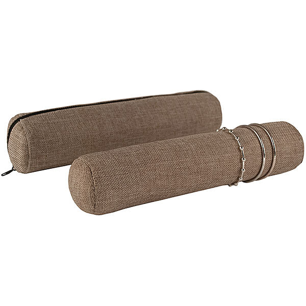 Bracelet Pillow w/ Carry Case - Burlap