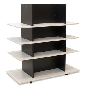 Merchandiser - KD Black w/ 3 Shelvers