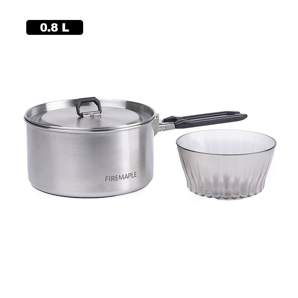 Antarcti Pot 1.5L/0.8L Stainless Steel Cookware