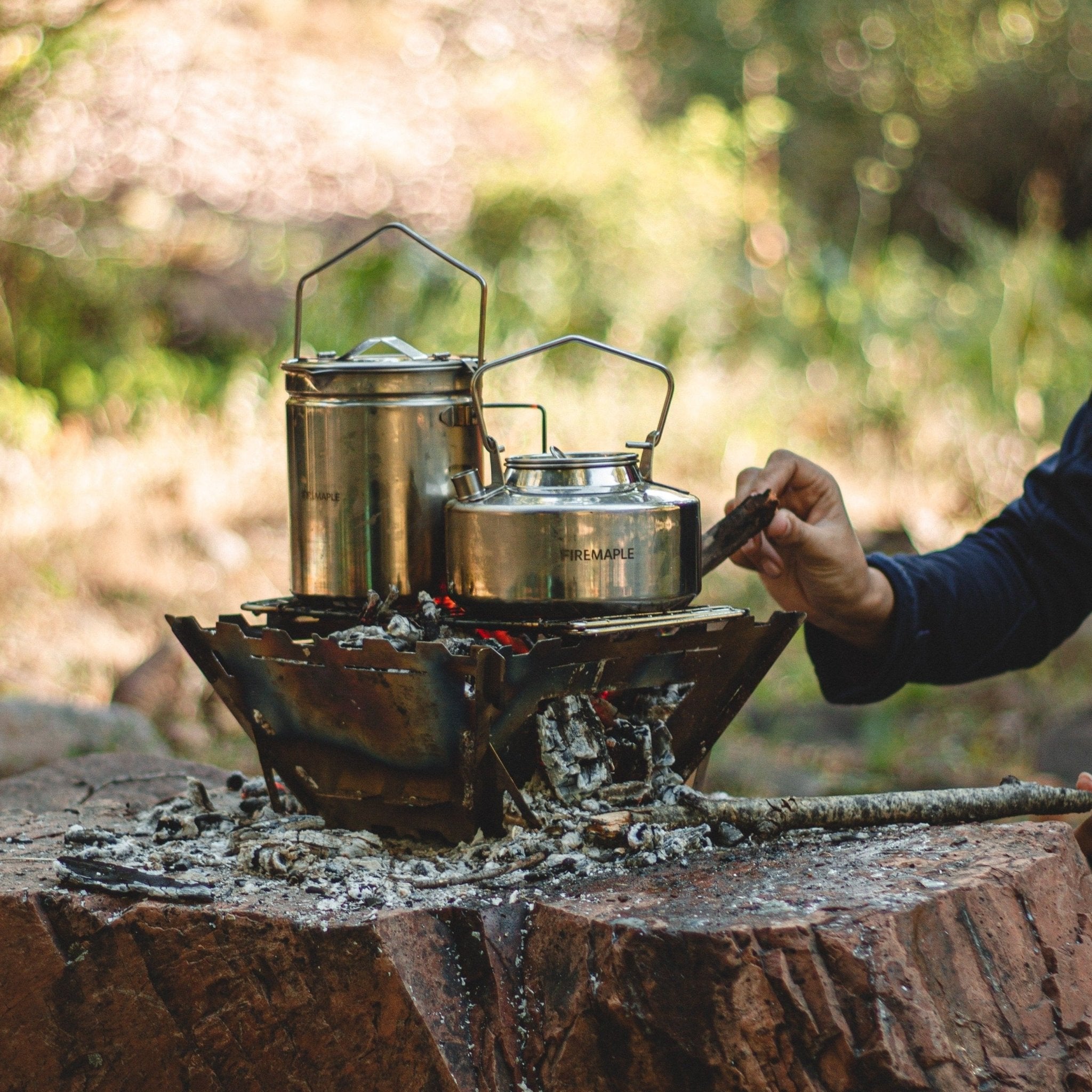 Antarcti Stainless Steel Pot & Kettle Set