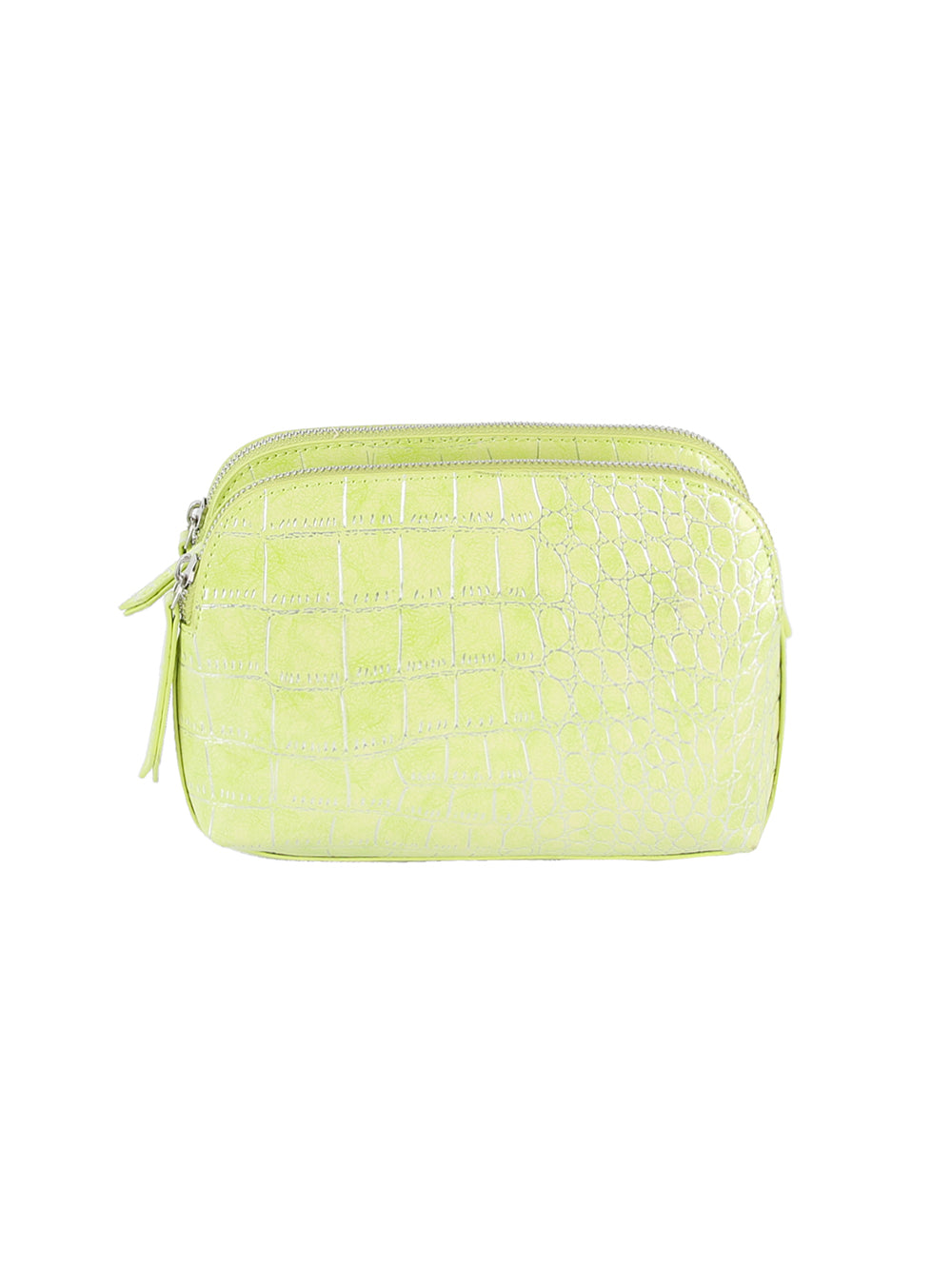 Alligator Embossed Crossbody Sling