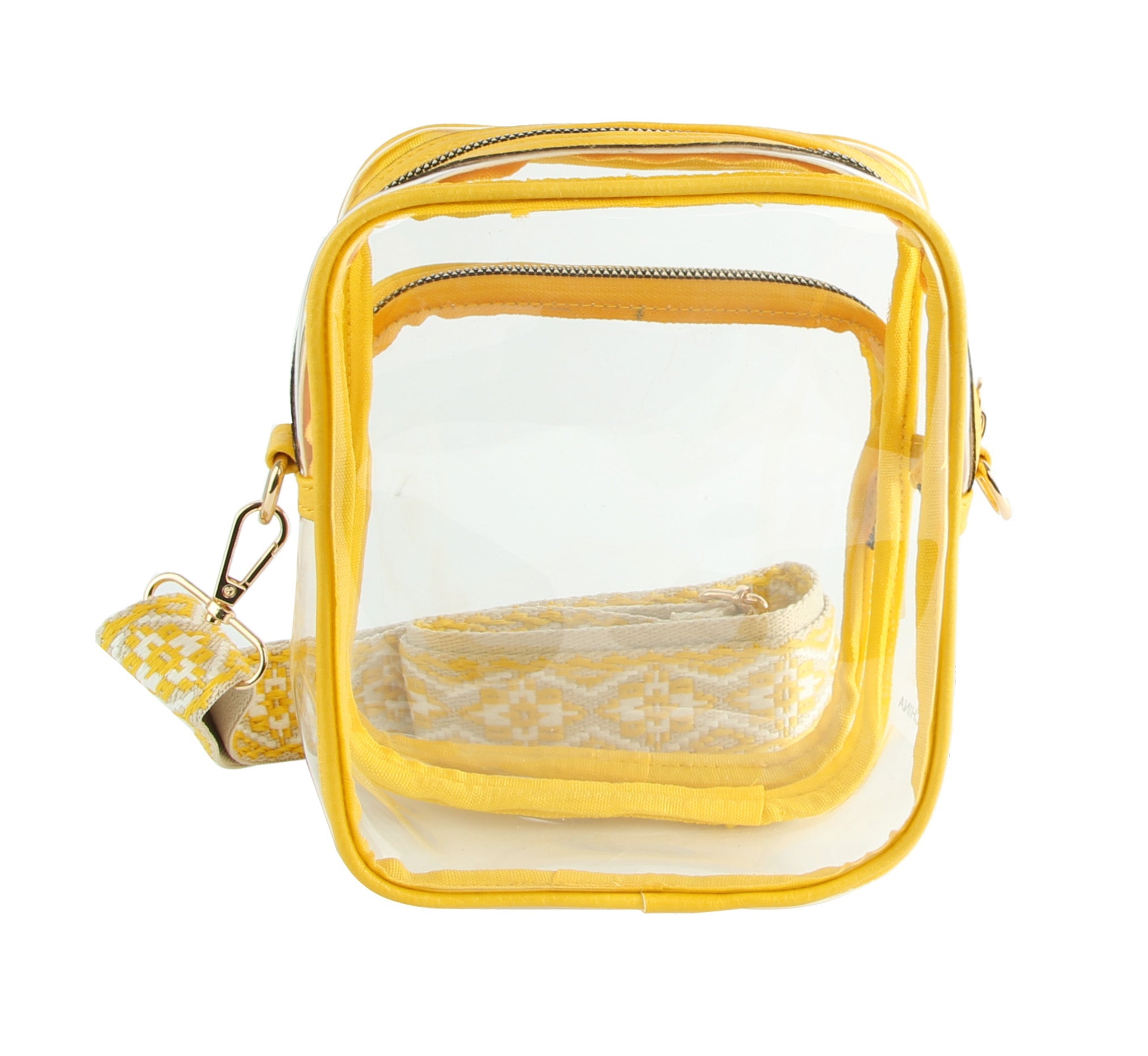 Transparent Crossbody Daypack Clear Book Guitar Strap