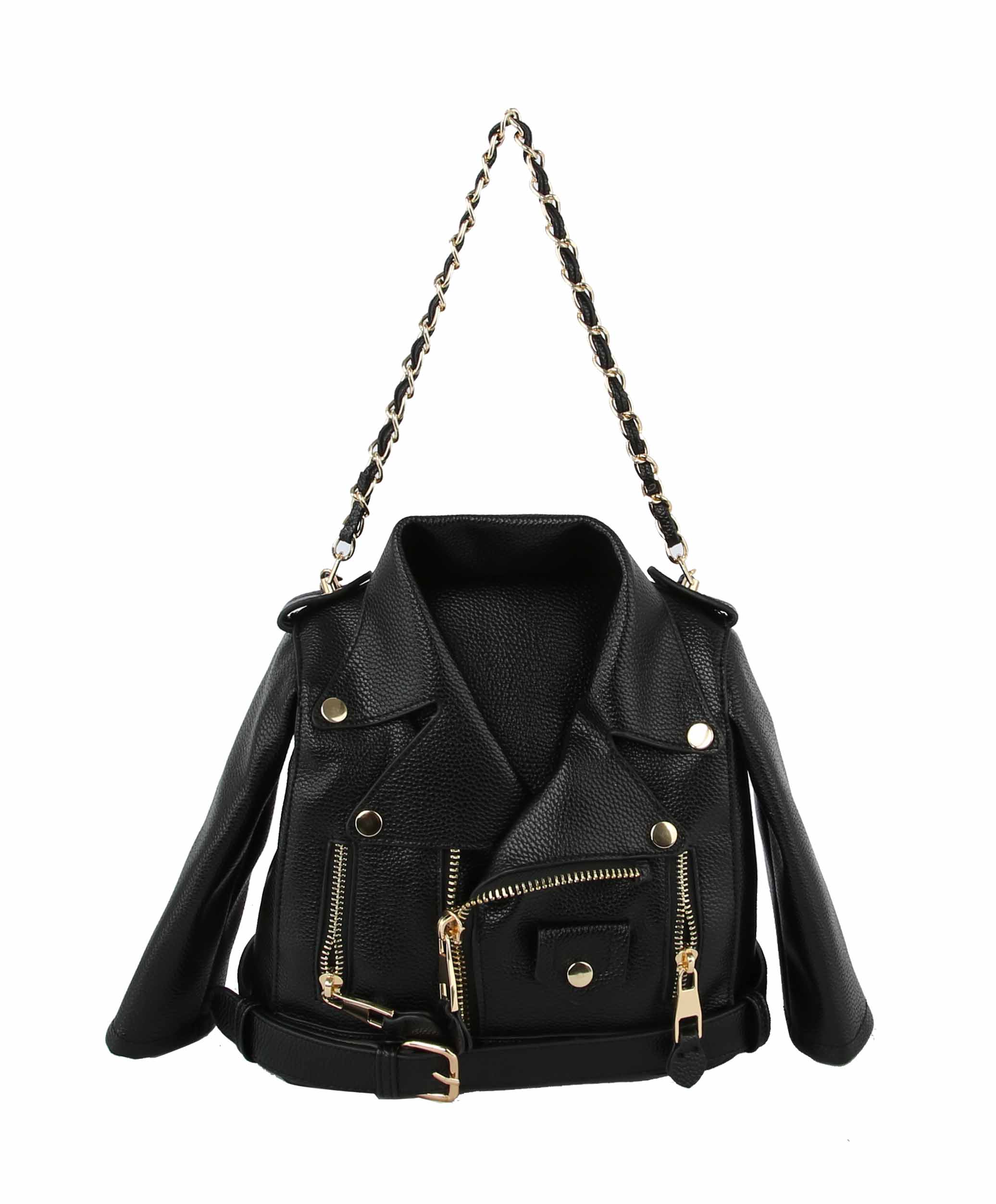 LEATHER JACKET CONVERTIBLE BACK PACK