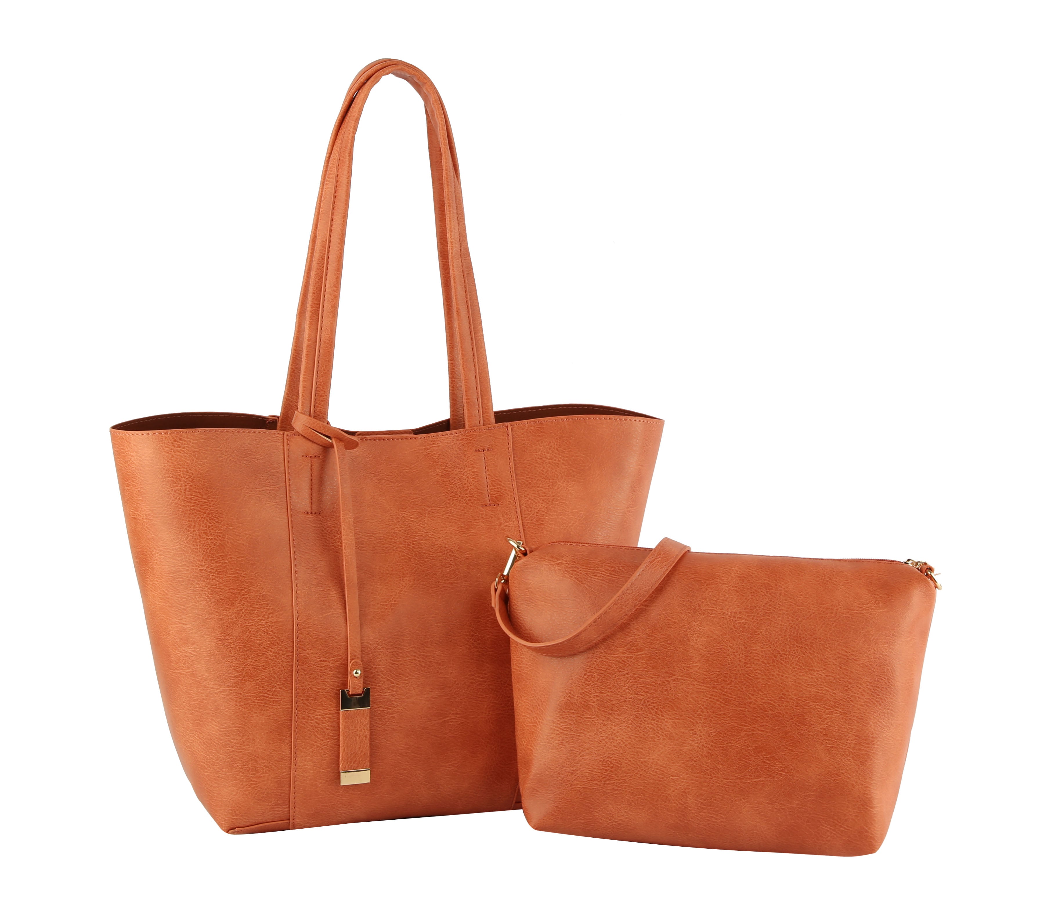 Women Leather Top Handle Tote Hobo Purse