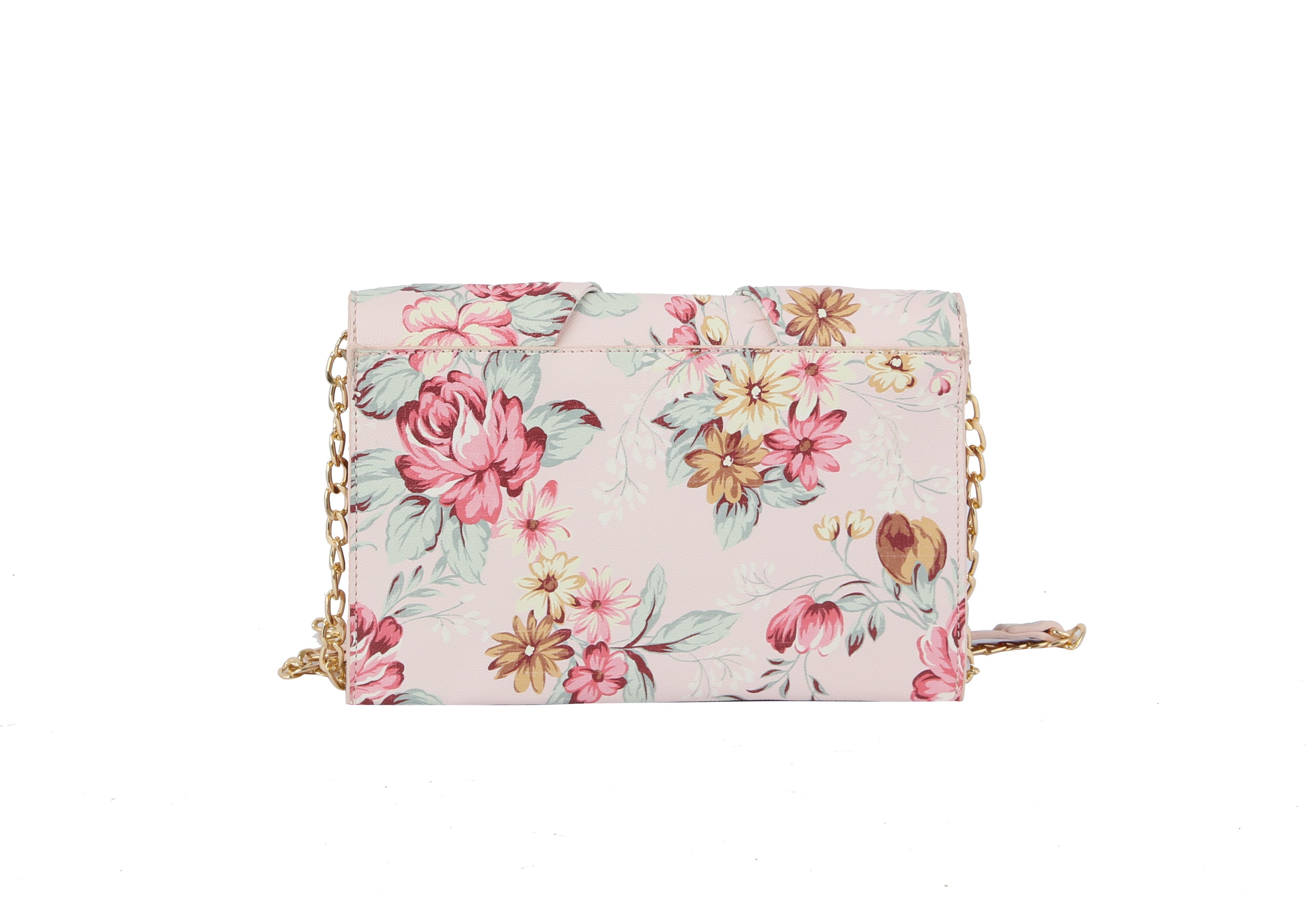 Fashion Flower Printed Evening Clutch Purse