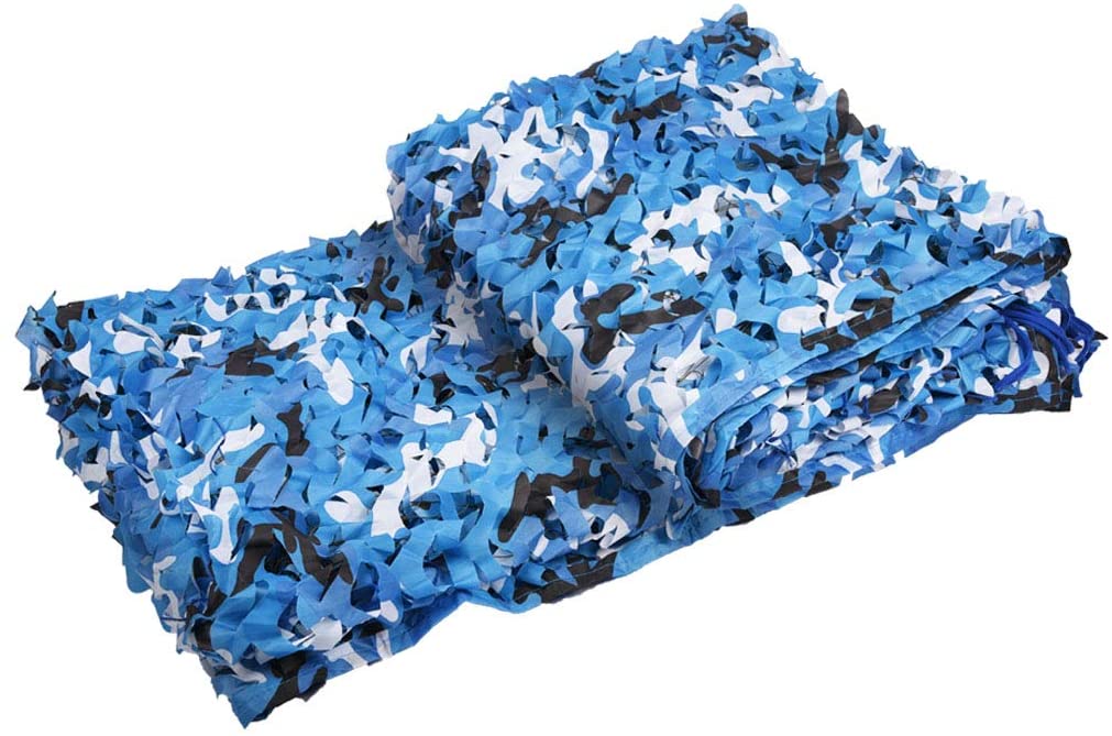 Ocean Camouflage Netting Great for Party Bedroom Decoration Camping