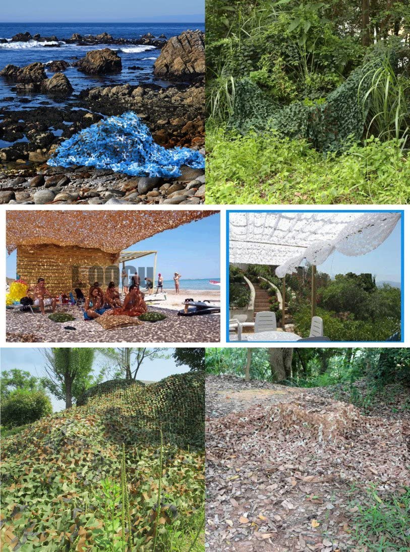 Ocean Camouflage Netting Great for Party Bedroom Decoration Camping