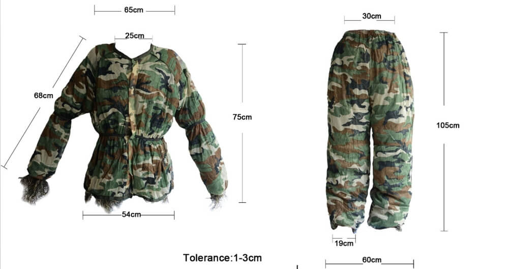 Ghost Ghillie Suit for Men | Dense, Double-Stitched Design | Superior Camo Hunting Clothes for Hunters