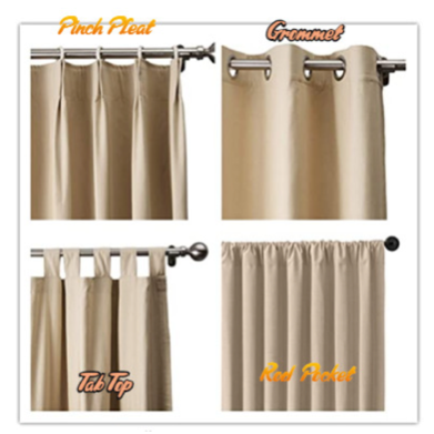 pinch pleat