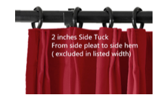Pinch Pleated