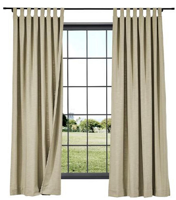 Color Flax Cotton Linen Curtain