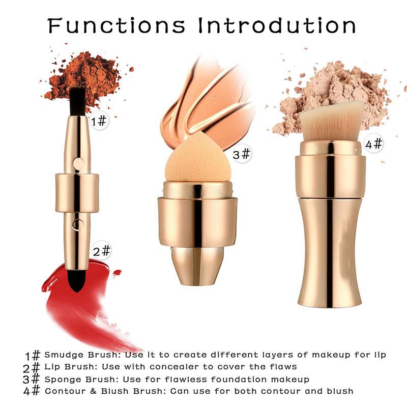 4 In 1 Makeup Brush Foundation