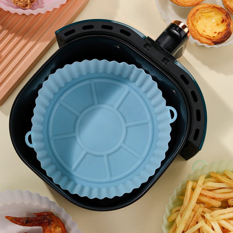 Reusable Air Fryer Silicone Baking Tray