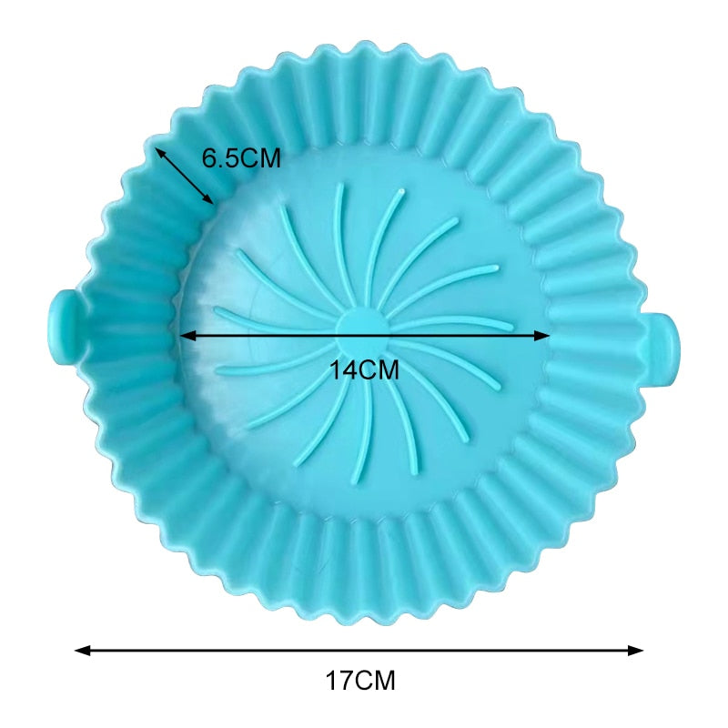 Reusable Air Fryer Silicone Baking Tray