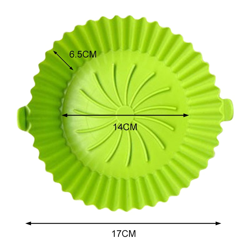 Reusable Air Fryer Silicone Baking Tray