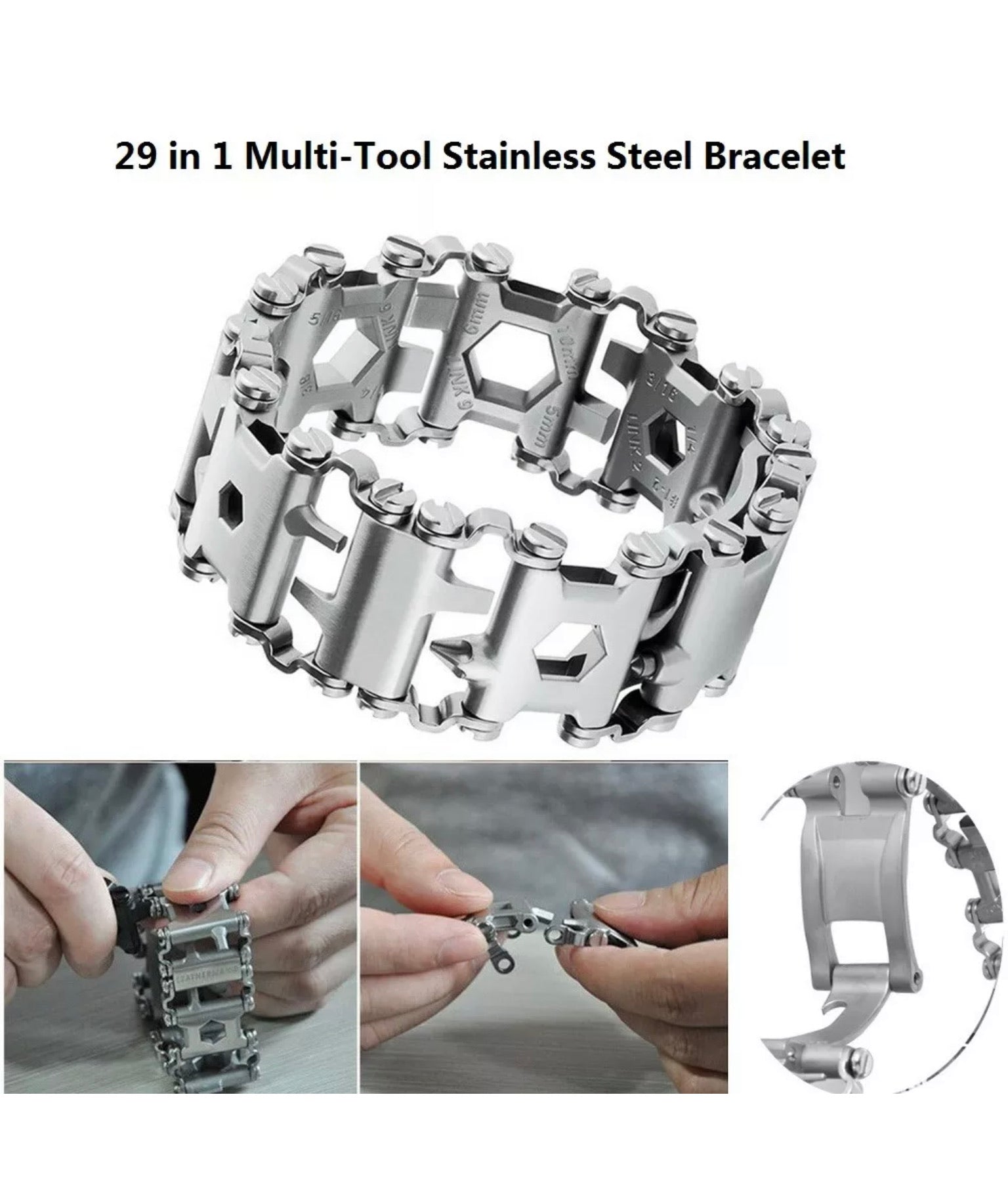 Wearable 29 In 1 Multi-function Bracelet