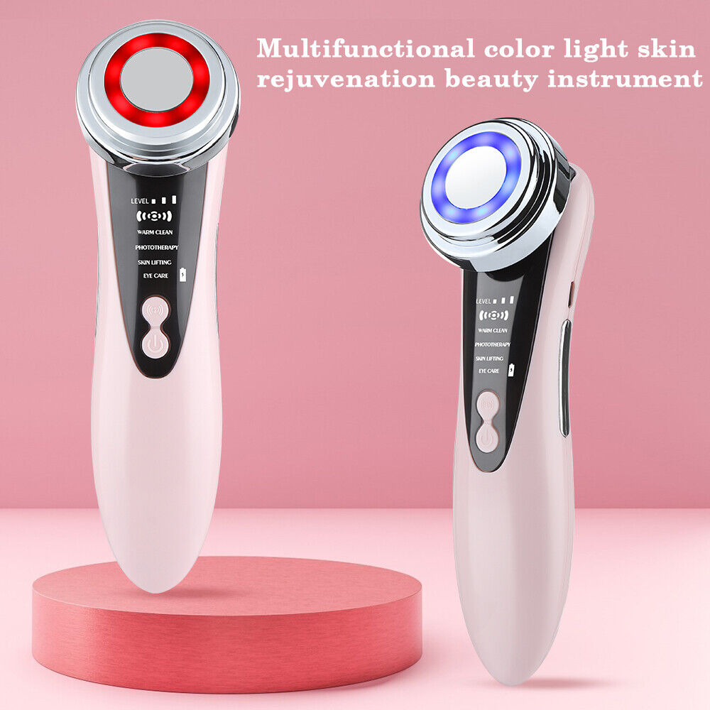 Anti Aging Face Tightening Massager LED Light Photon Therapy