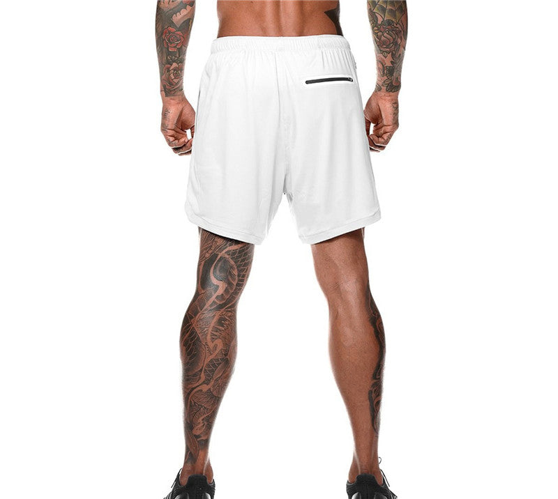 Fitness Bodybuilding Workout Short Built-in Pockets Short 7