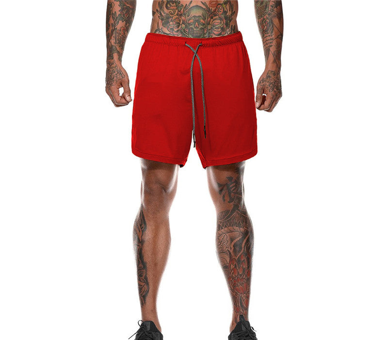 Fitness Bodybuilding Workout Short Built-in Pockets Short 7