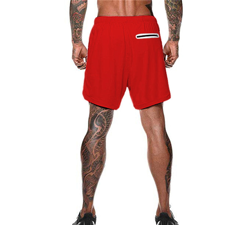 Fitness Bodybuilding Workout Short Built-in Pockets Short 7