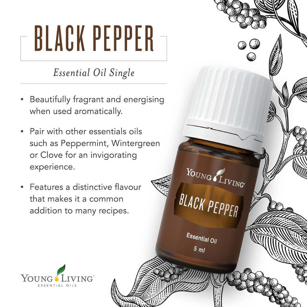 Young Living Black Pepper Essential Oil - 5ml