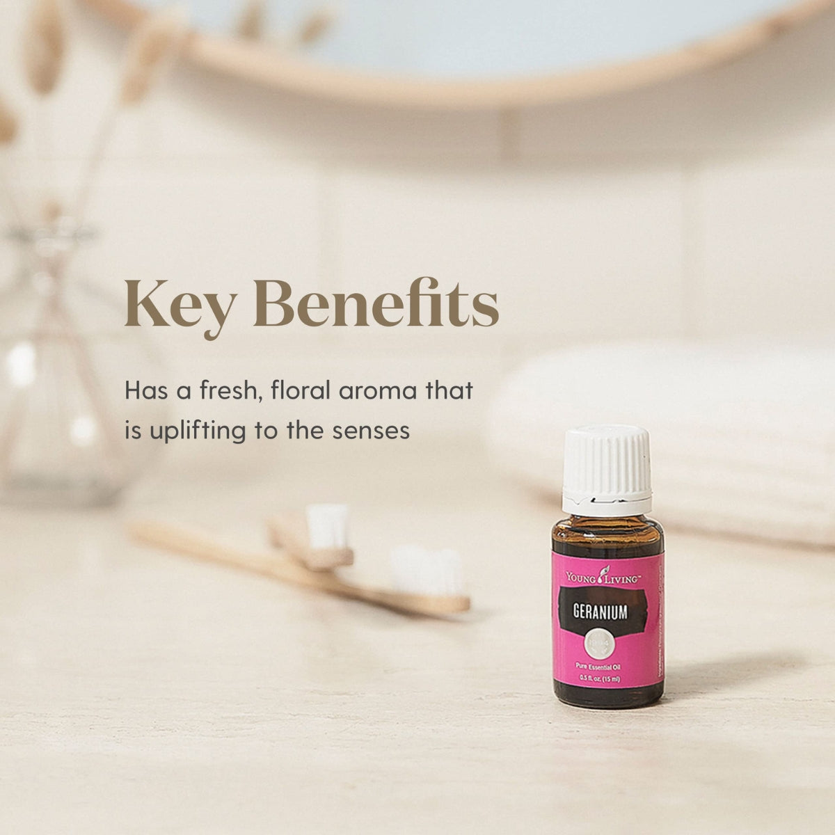 Young Living Geranium Essential Oil - 15ml