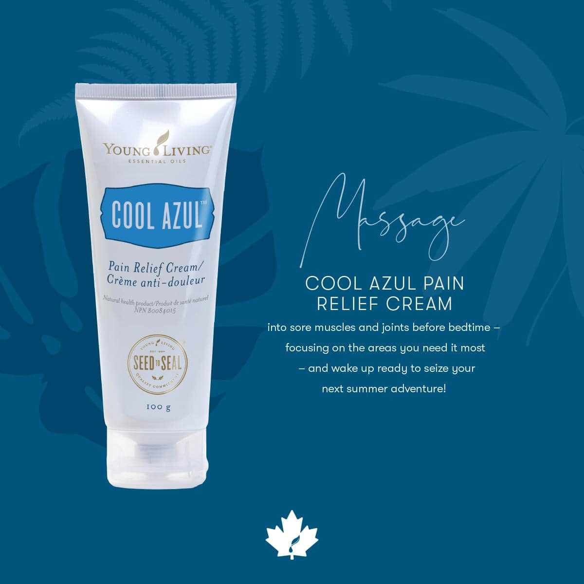 Young Living Cool Azul Pain Relief Cream