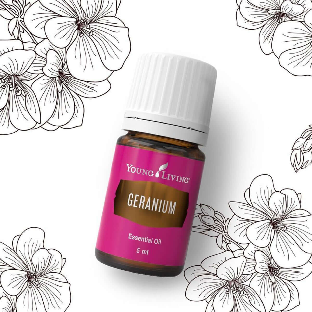 Young Living Geranium Essential Oil - 15ml