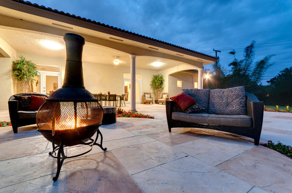 outdoor fire pit