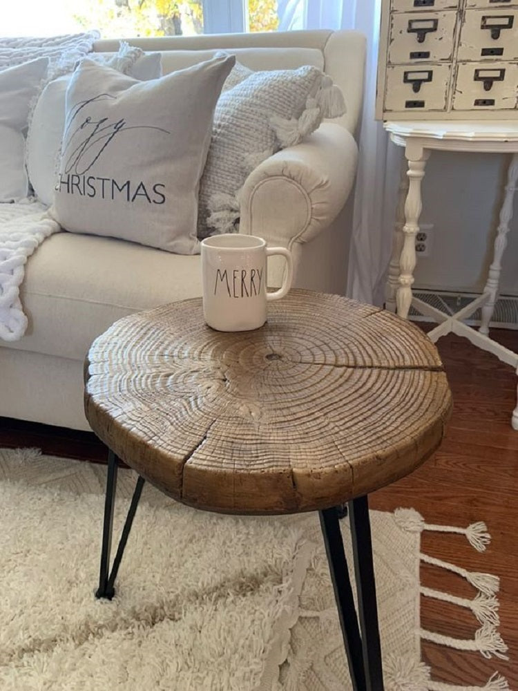 COSIEST Mason Growth Ring Side Table
