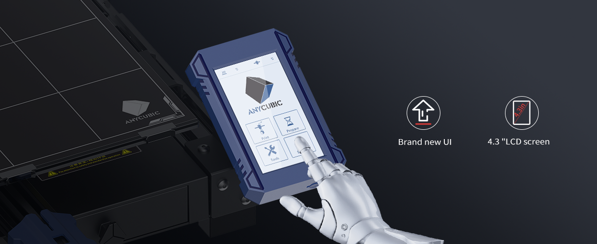 Anycubic Kobra Plus - User-Friendly Touch Screen