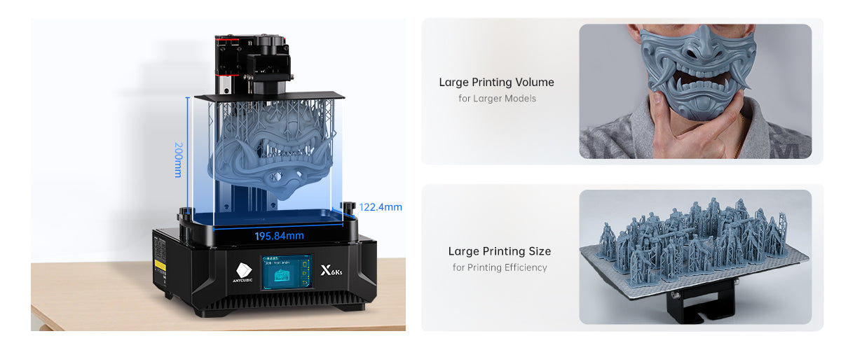 ANYCUBIC Photon Mono 2/ Mono X 6Ks/M5/ M3 Max LCD Resin 3D Printer