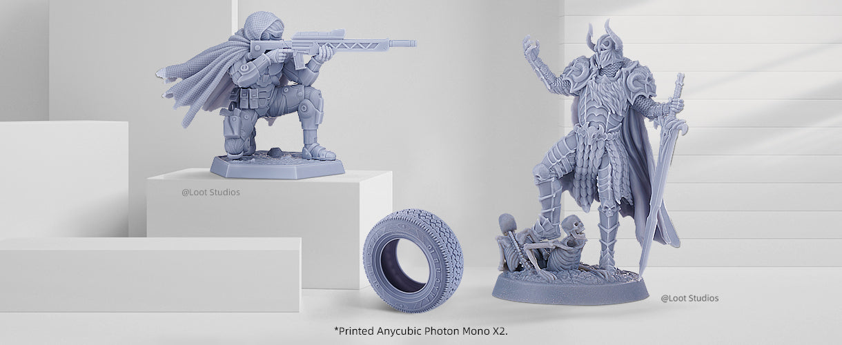 Anycubic Photon Mono X2 - Sample Prints