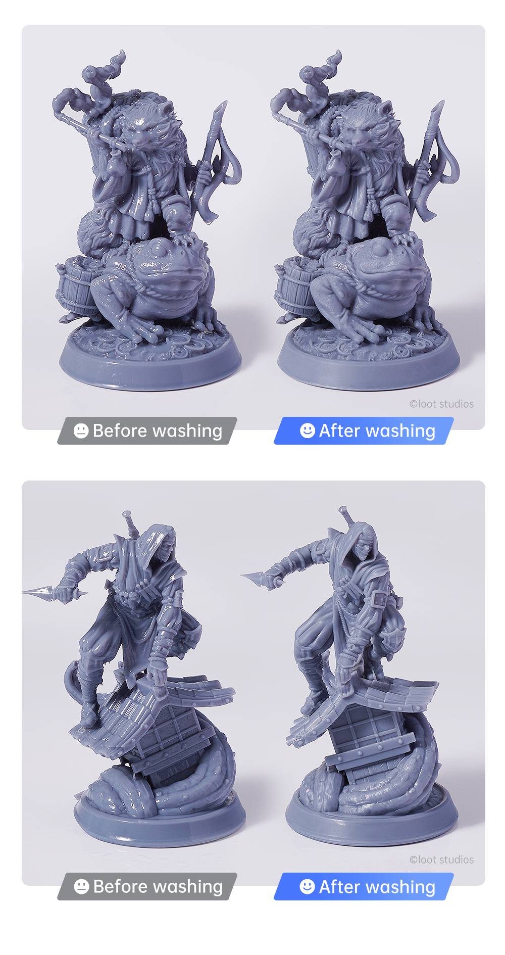 Anycubic Wash & Cure Max - Sample Prints