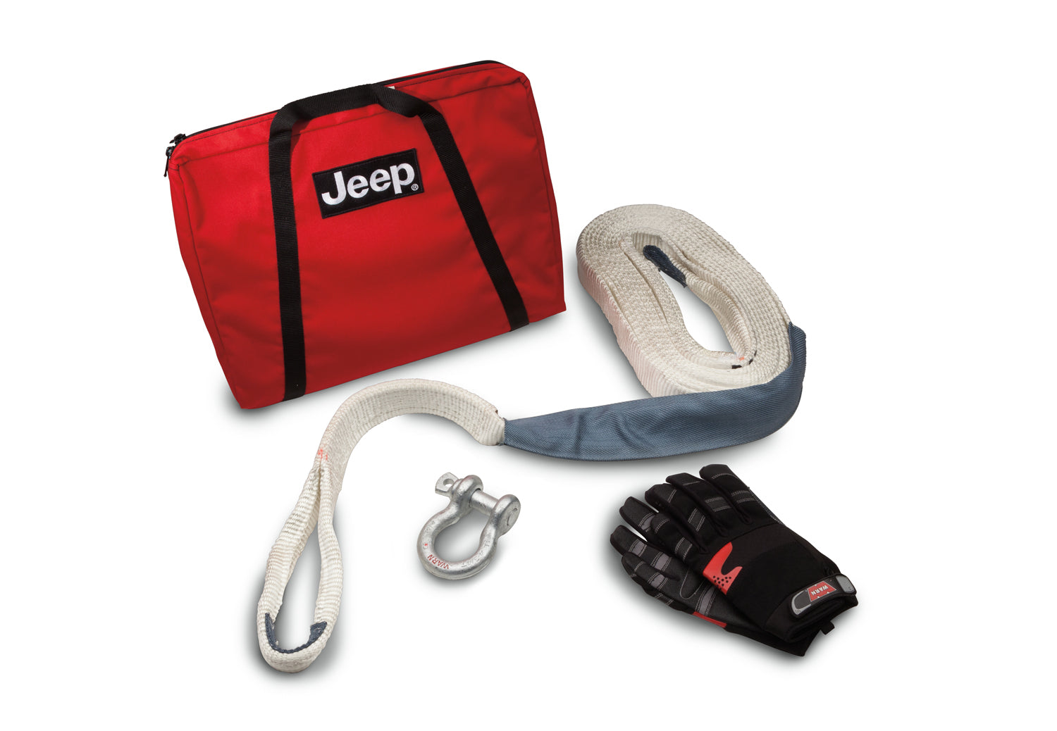 82213901AD Mopar OE Trail Rated Winch Accessory Kit, Jeep 2020-2023 Gladiator JT 2018-2023 Wrangler JL