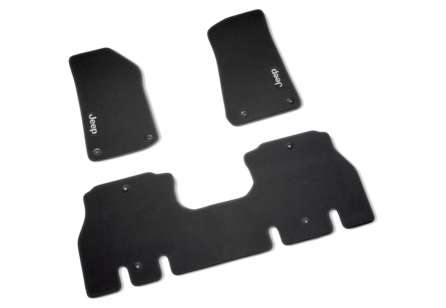 82215200AC Mopar Premium Carpet Floor Mats, 2018-2023 Jeep Wrangler JL 4 Door