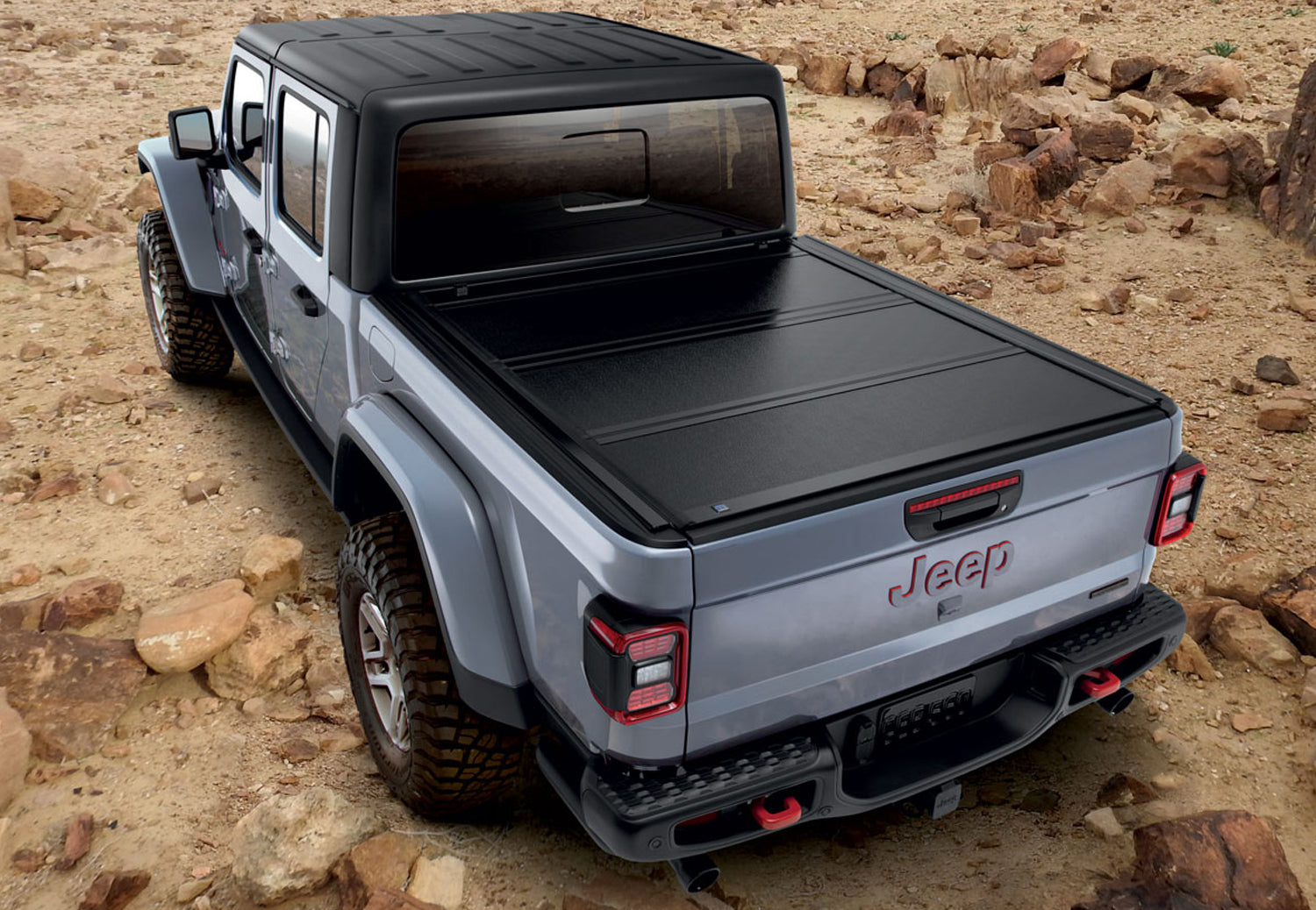 Mopar Hard Tri-Fold Tonneau Cover, 2020-2021 Jeep Gladiator JT