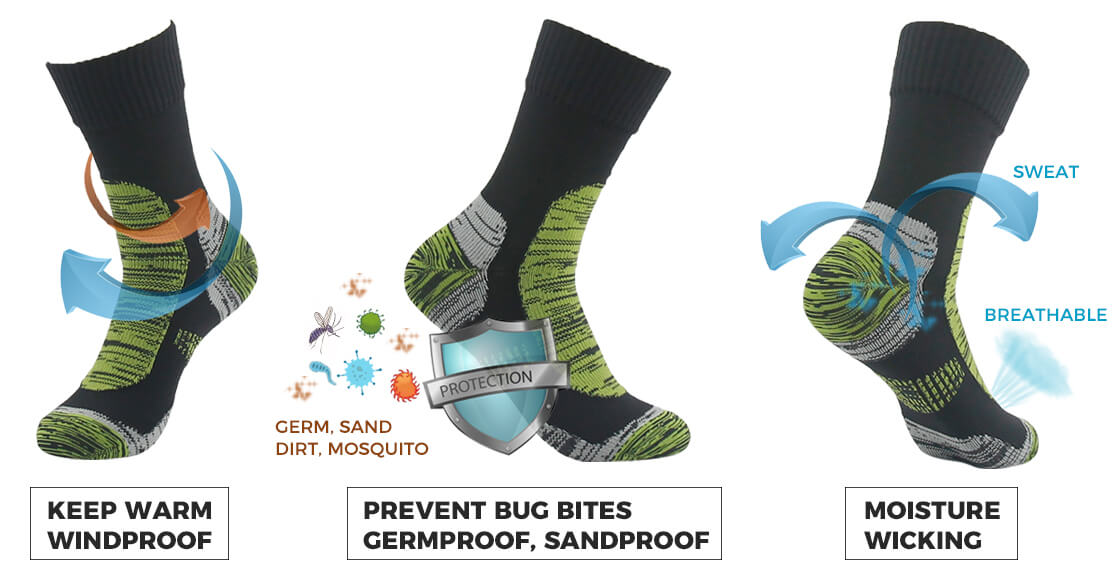 waterproof socks protection