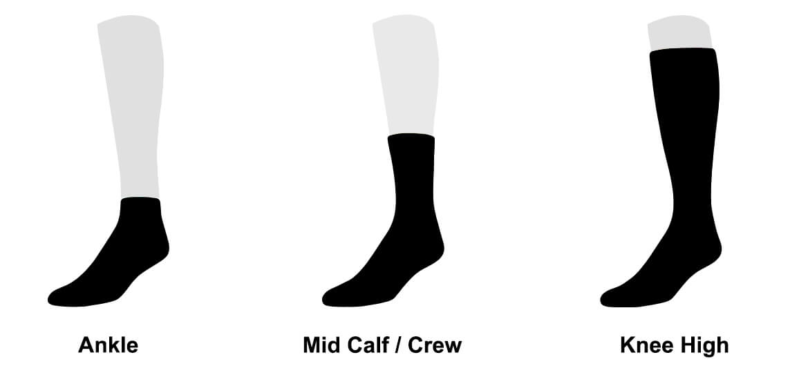 length waterproof socks