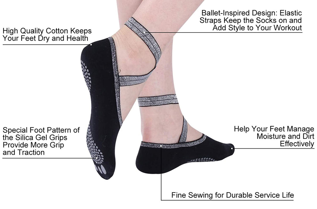 yoga socks features