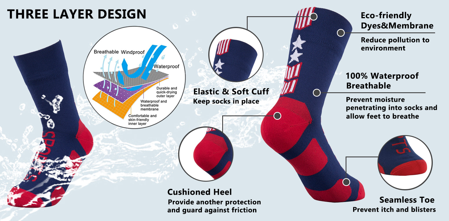 star waterproof socks features