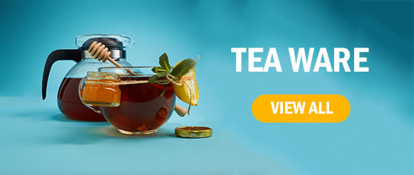 kava glass teapot, tea cups