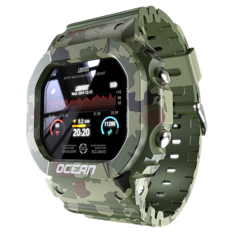 Tact Smartwatch | Fitness Tracker and Blood Pressure Tactical Watch