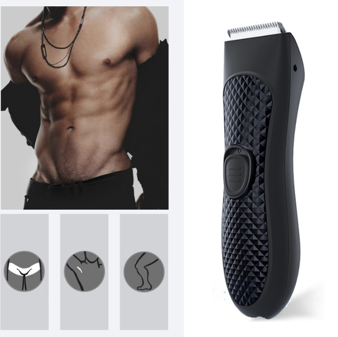 Pubic Hair Trimmer Shaver Beard Balls Grooming Body Hair Trimmer For Intimate Areas For Mens