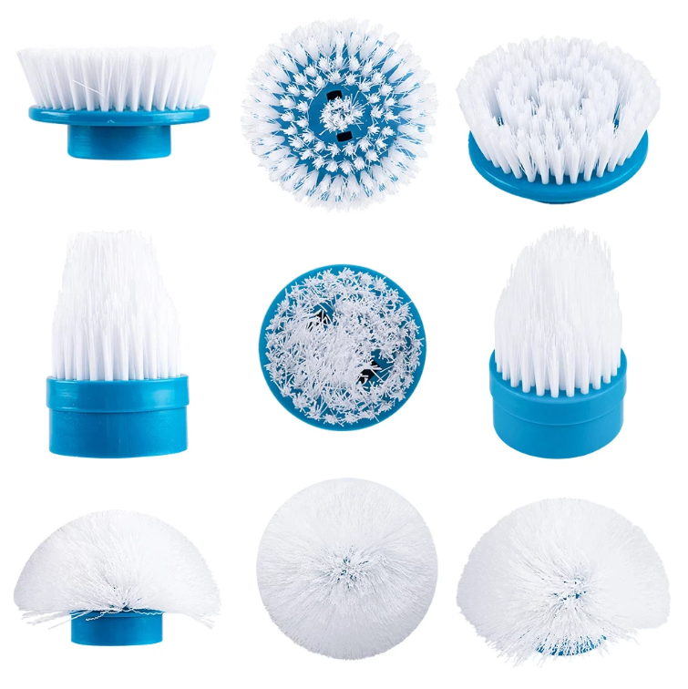 Turbo Scrubber For Shower Cleaning Brush Adjustable Waterproof Electric Scrub Brush Cleaner Wireless