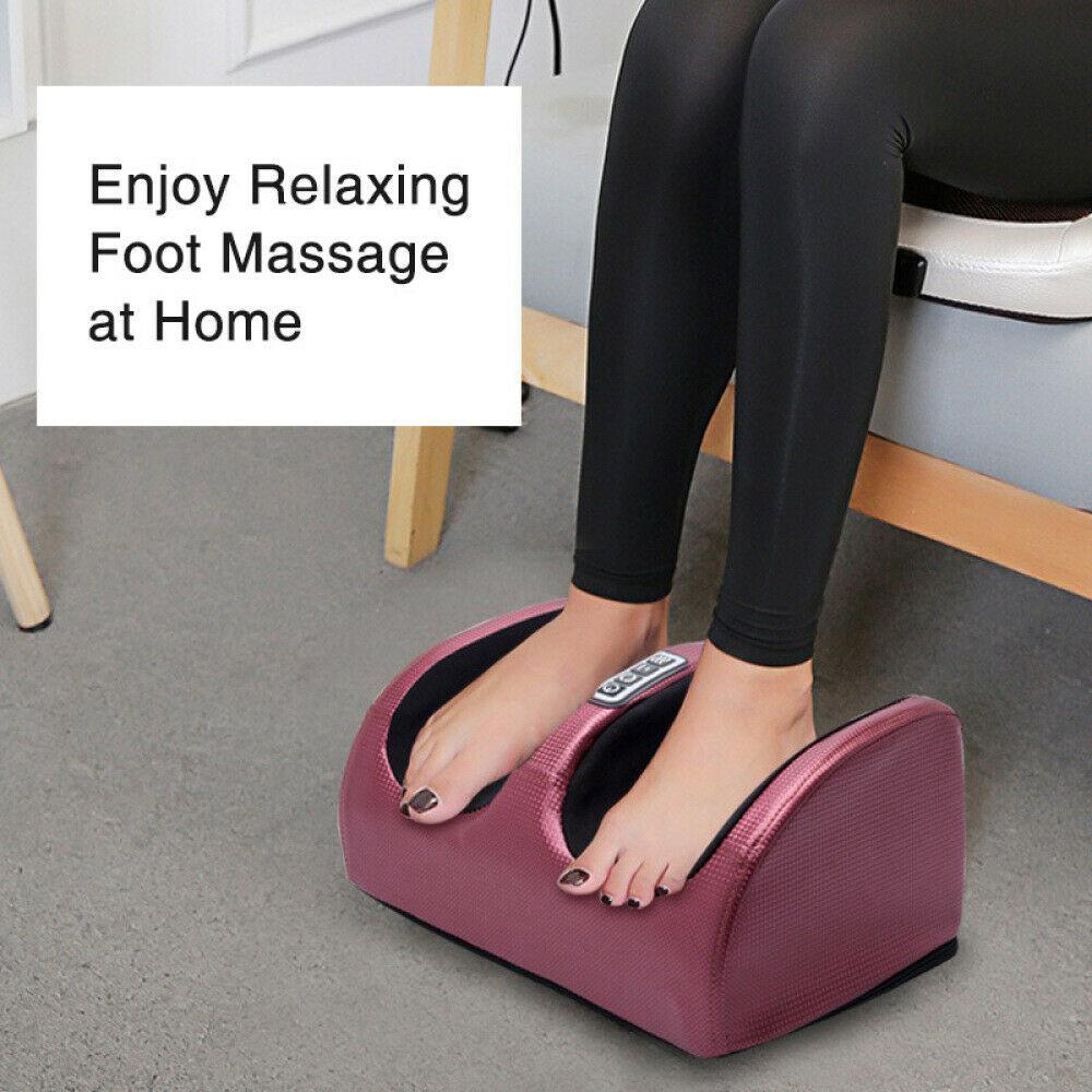 Calf And Foot Massager Shiatsu Massage Machine Foot Leg Massager Kneading Heating Ankle Leg