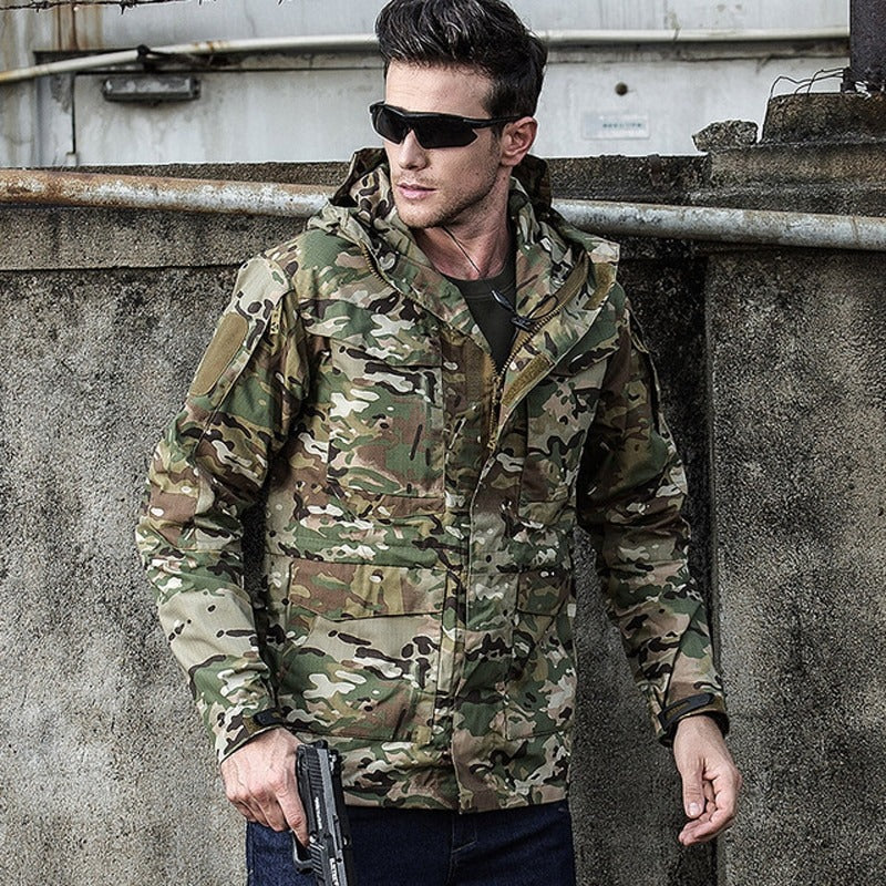 M65 Waterproof Windbreaker Military Field Jacket Camouflage Jacket Men Outdoor Winter Military Jacket Men